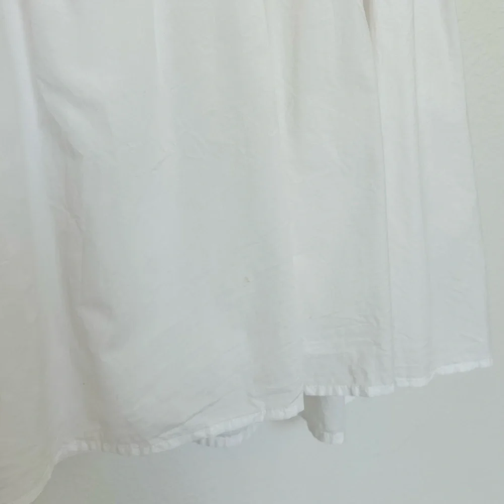 Hunter Bell White Noah Collared Shift Dress